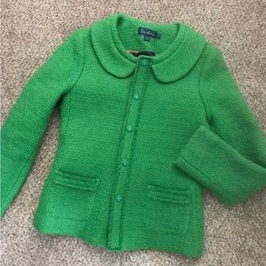 Darling Boden Kelly Green Wool Jacket Small